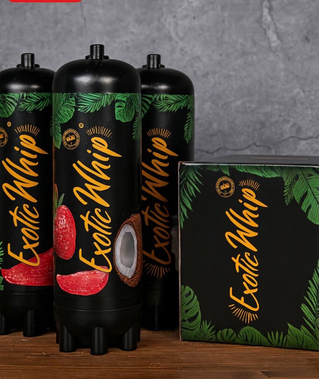 Exotic Whip райски газ флакон за доставка в София